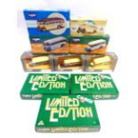 TEN CORGI CLASSICS DIECAST MODEL COACHES each mint or near mint and boxed.