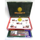 A CORGI CLASSICS 'EDDIE STOBART' DIECAST MODEL COMMERCIAL VEHICLE COLLECTION comprising a No.