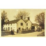 POSTCARDS - SOMERSET Forty-eight cards, comprising real photographic views of Holford; Plough Hotel,