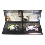 TWO 1/12 SCALE MINICHAMPS CLASSIC BIKE SERIES MODELS comprising a No.24 (Item 122 87002), 1987 Honda