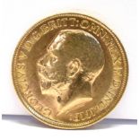 GREAT BRITAIN - A GEORGE V (1910-1936), SOVEREIGN, 1912