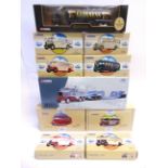 TEN CORGI CLASSICS DIECAST MODEL VEHICLES including a Heavy Haulage No.17601, Scammell Constructor