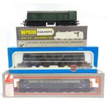 [OO GAUGE]. THREE B.R. DIESEL LOCOMOTIVES comprising a Wrenn No.W2230, B.R. Class 20 bo-bo diesel