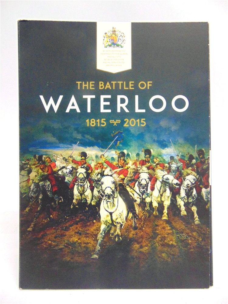 A WORCESTERSHIRE MEDAL SERVICES 'THE BATTLE OF WATERLOO 1815-2015' COMMEMORATIVE MEDAL SET - Image 2 of 2