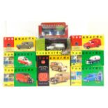 NINE 1/43 SCALE VANGUARDS DIECAST MODEL COMMERCIAL VEHICLES including one set, each mint or near