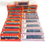 [OO GAUGE]. A B.R. ROLLING STOCK COLLECTION comprising eleven Hornby B.R. Mk 2 and Mk 3 coaches,