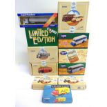 ELEVEN CORGI CLASSICS DIECAST MODEL VEHICLES each mint or near mint (unchecked for self-fit