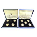 UNITED KINGDOM - A SILVER PROOF ONE POUND COLLECTION comprising those for 1999, 2000, 2001, and
