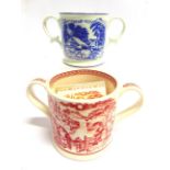 BREWERIANA - TWO TAUNTON CIDER MUGS comprising a twin-handled mug, 1997, limited edition of 500,