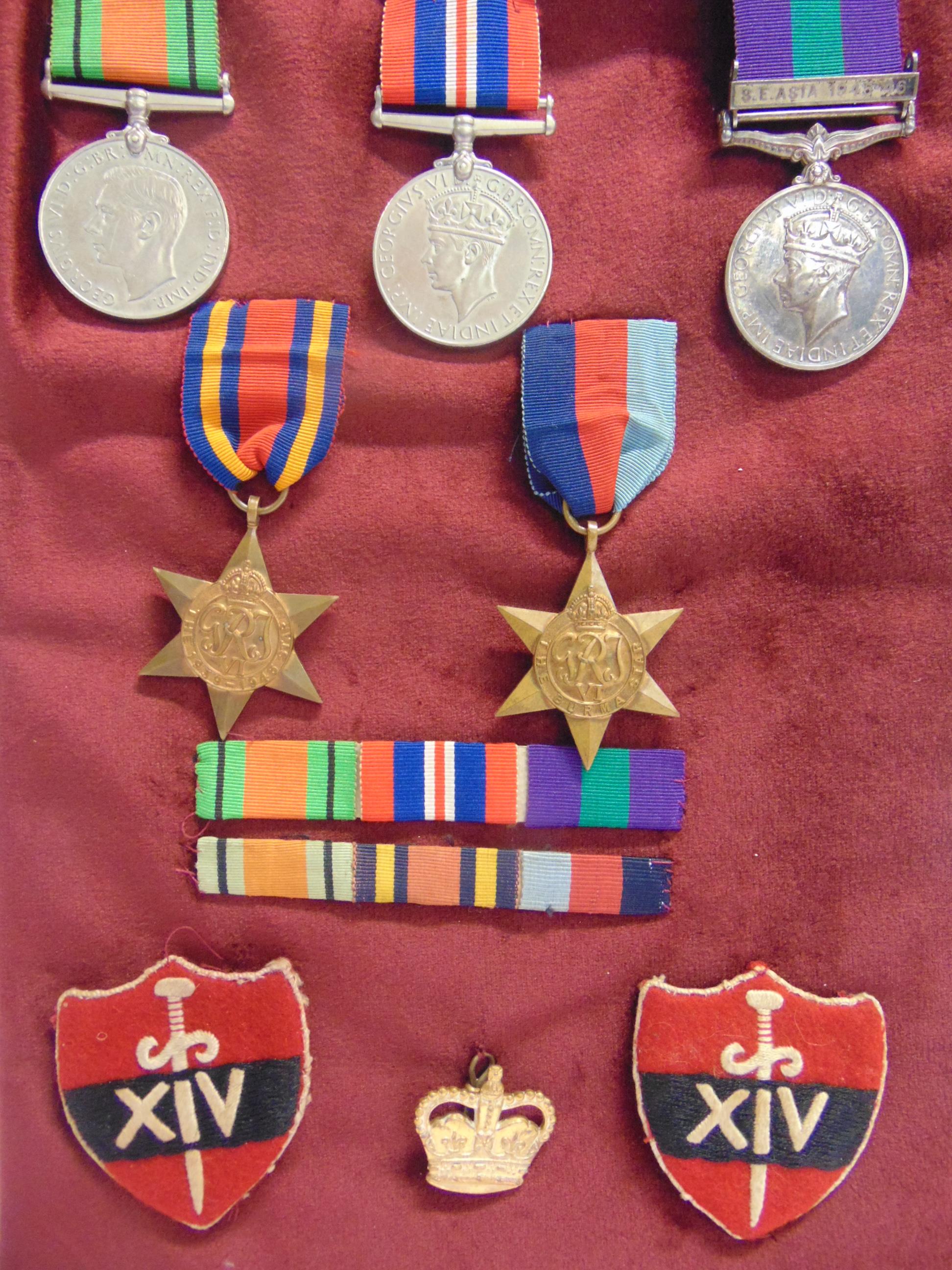 A SECOND WORLD WAR & LATER GROUP OF FIVE MEDALS TO CAPTAIN W.A.R. WORSLEY, ROYAL ARTILLERY