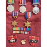 A SECOND WORLD WAR & LATER GROUP OF FIVE MEDALS TO CAPTAIN W.A.R. WORSLEY, ROYAL ARTILLERY