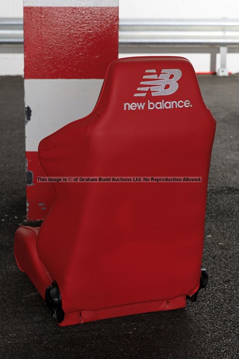 Liverpool FC Anfield stadium home team dugout chair from the 2019-20 Premier League winning - Image 14 of 19