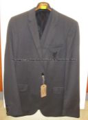 Manager Jurgen Klopp's LFC Hugo Boss 'Guabello' dark grey suit jacket and matching waistcoat from