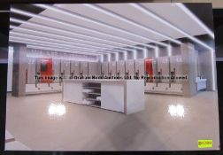 Artist's impression/design of Anfield changing room from Liverpool Football Club's Melwood