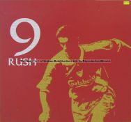 Ian Rush wall art from First Team Operations at Liverpool Football Club's Melwood Training Ground, 9