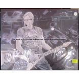 Mark Jenkins ‘Jurgen Klopp playing the guitar’ artwork from Liverpool Football Club's Melwood