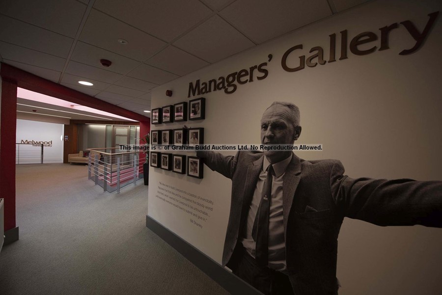 BILL SHANKLY 1959-1974 b & w photograph from the Managers' Gallery at Liverpool Football Club's - Image 5 of 6