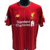 Sadio Mane signed red Liverpool FC replica No.10 home jersey from 2019-20 Premier League-winning