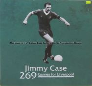 Jimmy Case wall art from Liverpool Football Club's Melwood Training Ground, JIMMY CASE 269 GAMES FOR