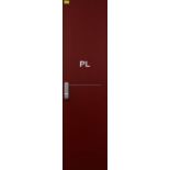 Assistant Manager Pep Lijnders' second locker door from the first-team coaching staff's Changing