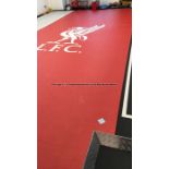Very large red LFC-crested rubber/foam mat from the Gymnasium Upper Level at Liverpool Football