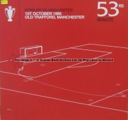 Analyst's coaching diagram of a Robbie Fowler 1995 Old Trafford goal, from the Analyst's Office at