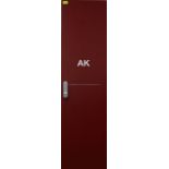 Head of Fitness and Conditioning Andreas Kornmayer's second locker door from the first-team coaching