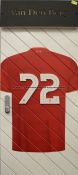 Sepp van den Berg's No.72 locker door from the First Team Changing Room at Liverpool Football Club's