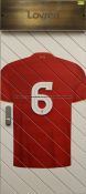 Dejan Lovren's No.6 locker door from the First Team Changing Room at Liverpool Football Club's