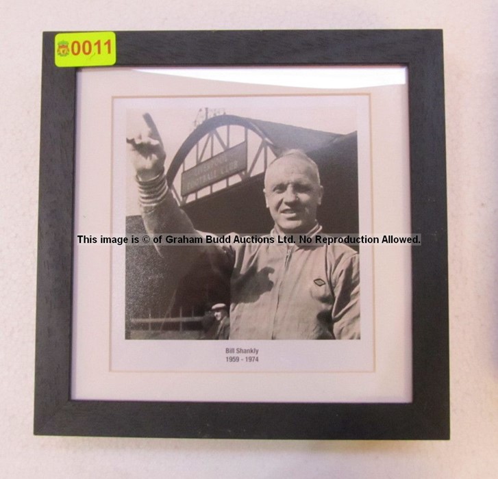 BILL SHANKLY 1959-1974 b & w photograph from the Managers' Gallery at Liverpool Football Club's - Image 3 of 6