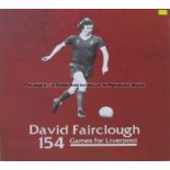 David Fairclough wall art from Liverpool Football Club's Melwood Training Ground, DAVID FAIRCLOUGH