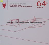 Analyst's coaching diagram of a Kenny Dalglish 1978 Wembley goal, from the Analyst's Office, at