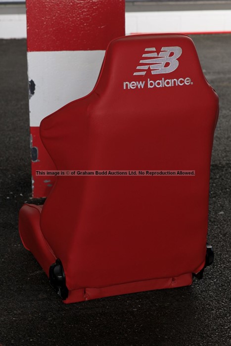 Liverpool FC Anfield stadium home team dugout chair from the 2019-20 Premier League winning - Image 15 of 19