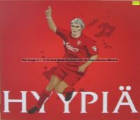 Sami Hyypia wall art from the Scouts' Meeting Room at Liverpool Football Club's Melwood Training