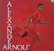 Trent Alexander-Arnold wall art from Liverpool Football Club's Melwood Training Ground, ALEXANDER-