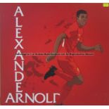 Trent Alexander-Arnold wall art from Liverpool Football Club's Melwood Training Ground, ALEXANDER-