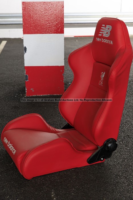 Liverpool FC Anfield stadium home team dugout chair from the 2019-20 Premier League winning - Image 13 of 19