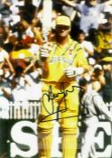 Australia cricketer Dean Jones signed memorabilia, former Australian ODI champion, who sadly