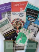 Tennis programmes, magazines, books and epehemera various dates and conditions; the lot also