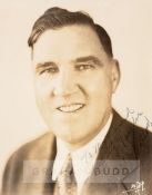 Former World Heavyweight Champion Jess Willard signed b & w promotional photograph, signed in