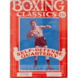 Jack O’Brien signed November edition of “Boxing Classics” magazine, signed in black ink and dated