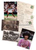 Lawn tennis postcards, featuring Wimbledon and major championships, views, player portraits etc. (