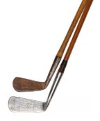 Two Jack White golf clubs, i) a Jack White ‘IRON 2 P’, so marked with sun-face maker’s mark, dot