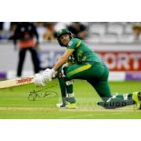 South Africa cricketer AB de Villiers signed memorabilia, comprising: signed South Africa replica