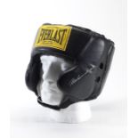 Muhammad Ali signed Everlast head guard, signed in silver marker pen on the cheek, sold with COA (2)