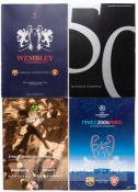 Collection of FIFA World Cup, Champions League and Charity Shield programmes and magazines dating