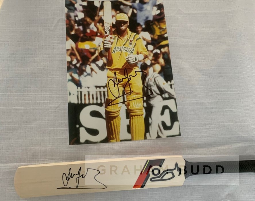 Australia cricketer Dean Jones signed memorabilia, former Australian ODI champion, who sadly - Image 2 of 3
