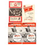 Liverpool FC domestic finals and semi-final programmes, F.A. Cup Finals 1965 (2), 1974 (2), 1986 (