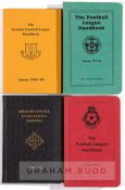 Football League handbooks dating from 1896-97 to 2001-02, lacking only 1900-01, 1920-21 and 1921-22,