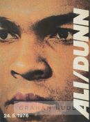Official programme for the Muhammad Ali v Richard Dunn fight in Munich 24th May 1976, good